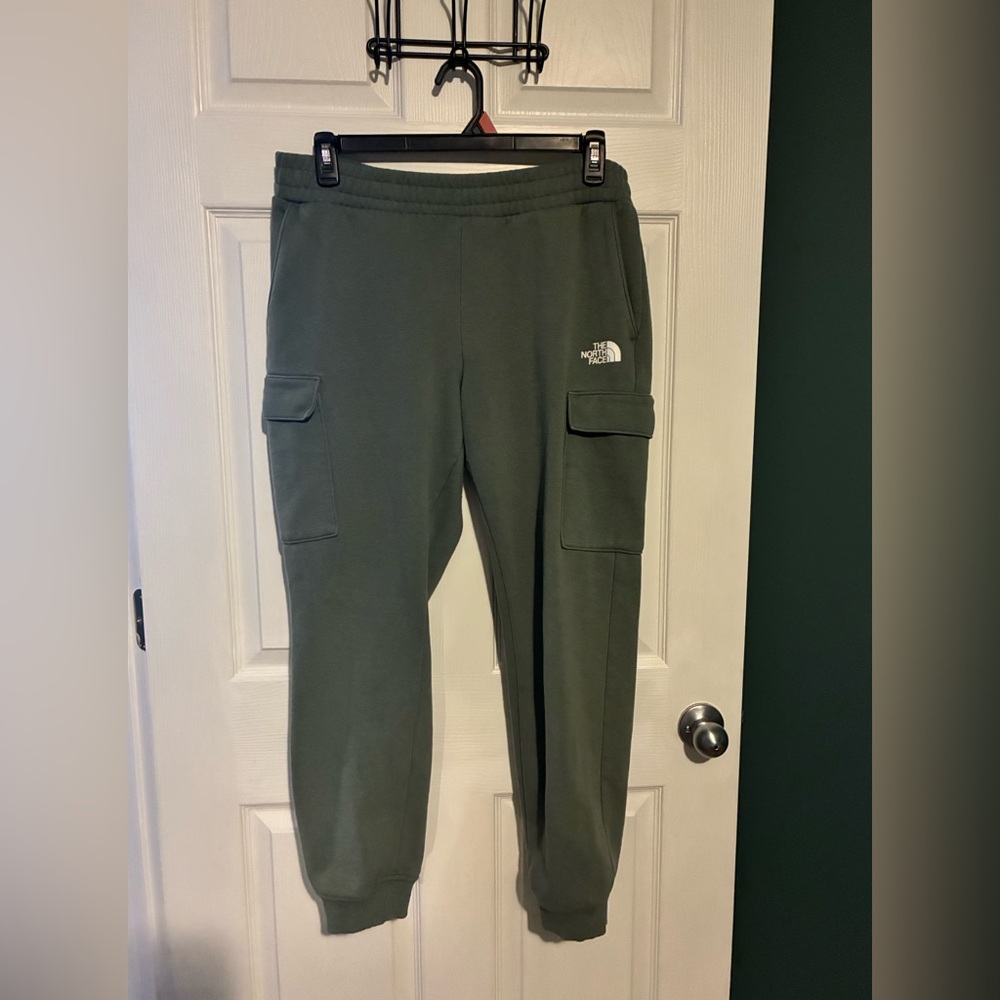 The North Face Olive Green Cargo Jogger Pants